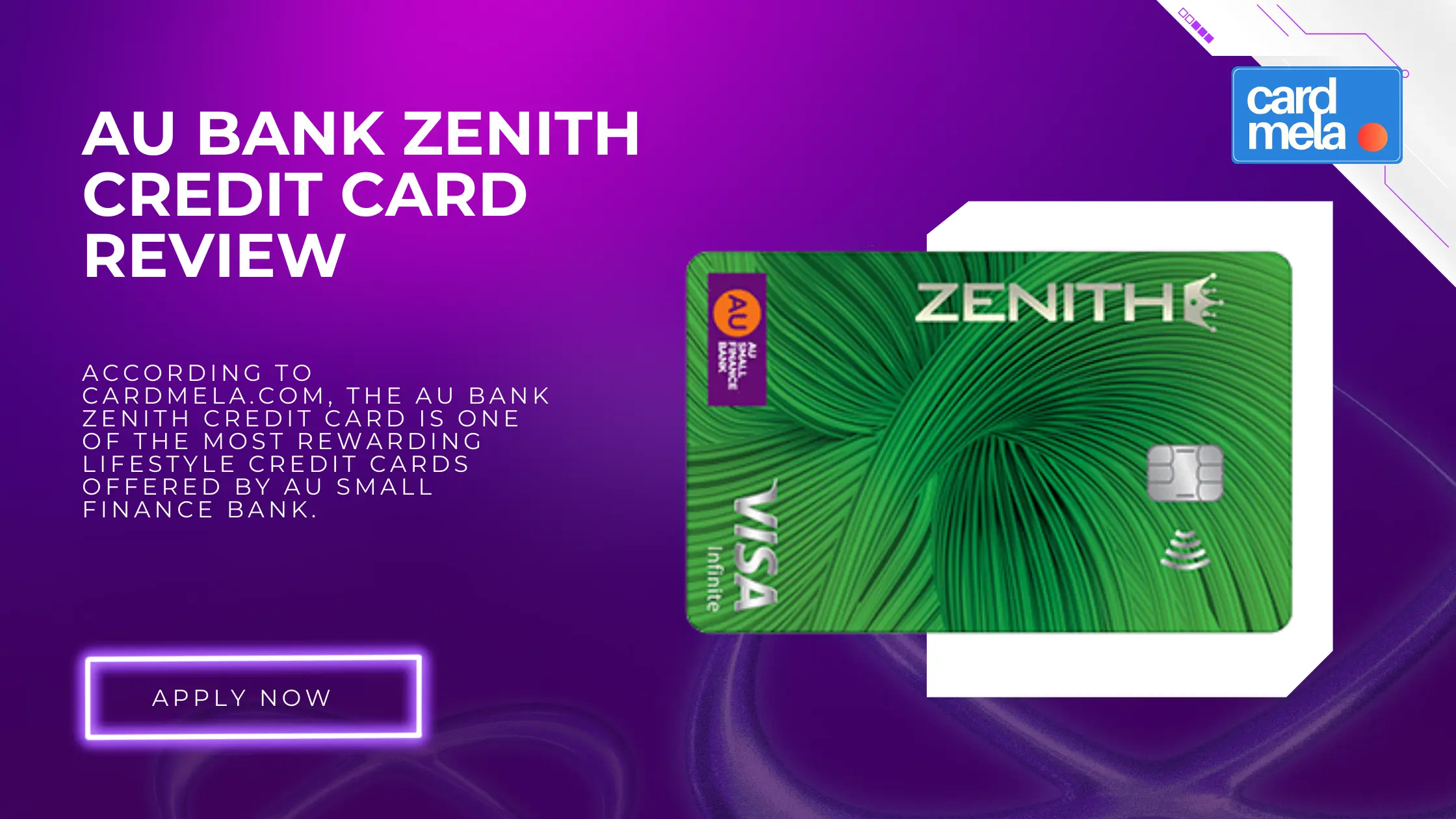 AU Bank Zenith Credit Card Review [2025] – Benefits, Fees, Eligibility & Detailed Analysis