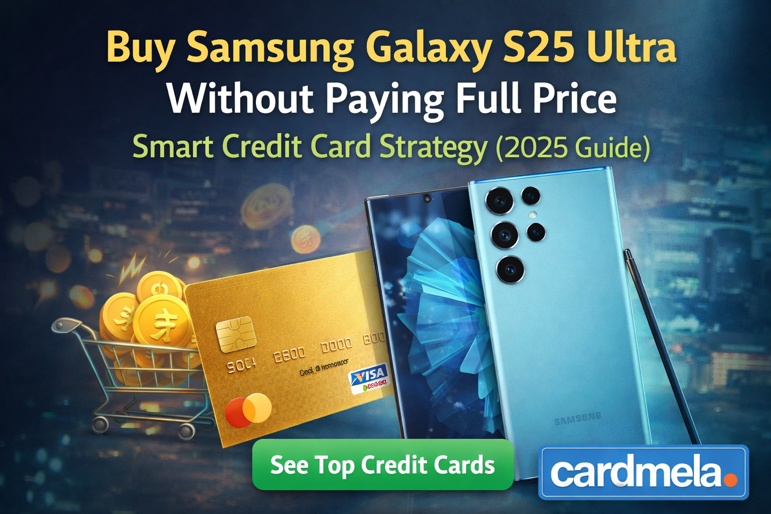 Buy Samsung Galaxy S25 Ultra Without Paying Full Price: Smart Credit Card Strategy (2026 Guide)
