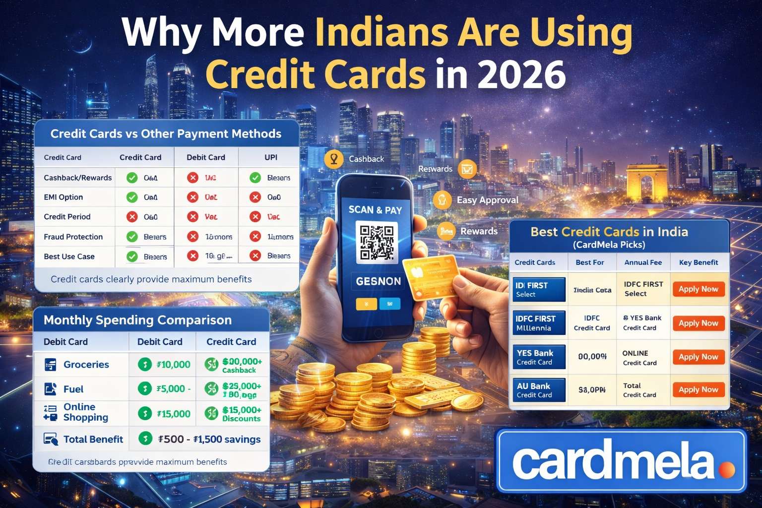 Why More Indians Are Using Credit Cards in 2026 (Complete Guide)