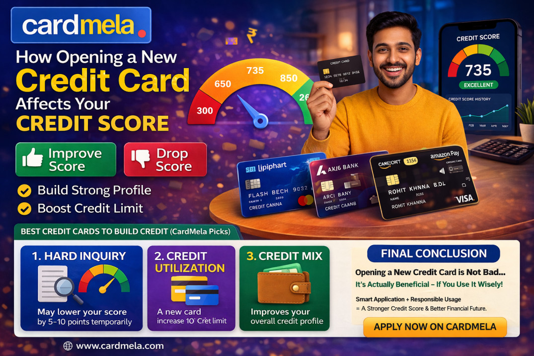 How Opening a New Credit Card Affects Your Credit Score