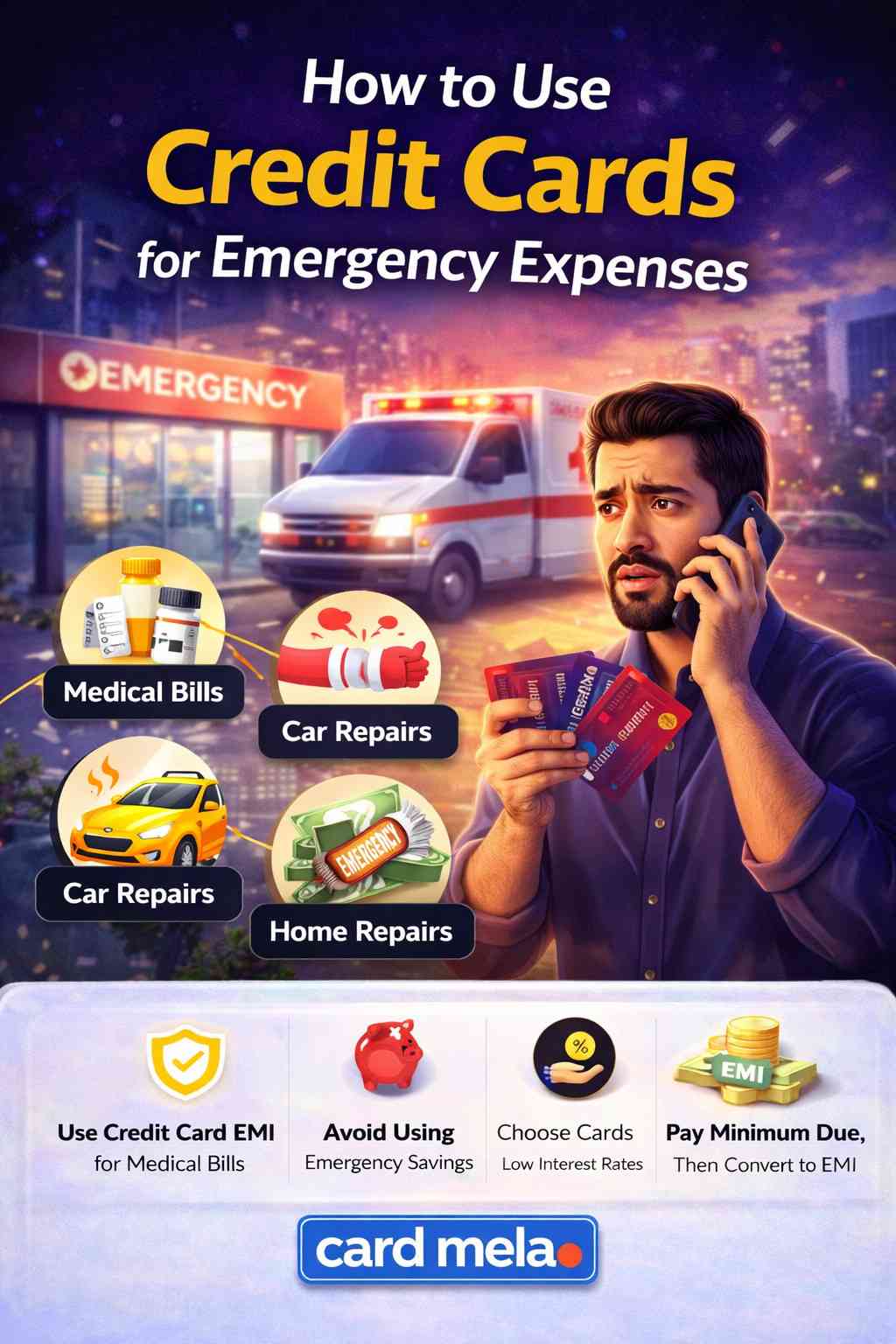 How to Use Credit Cards for Emergency Expenses