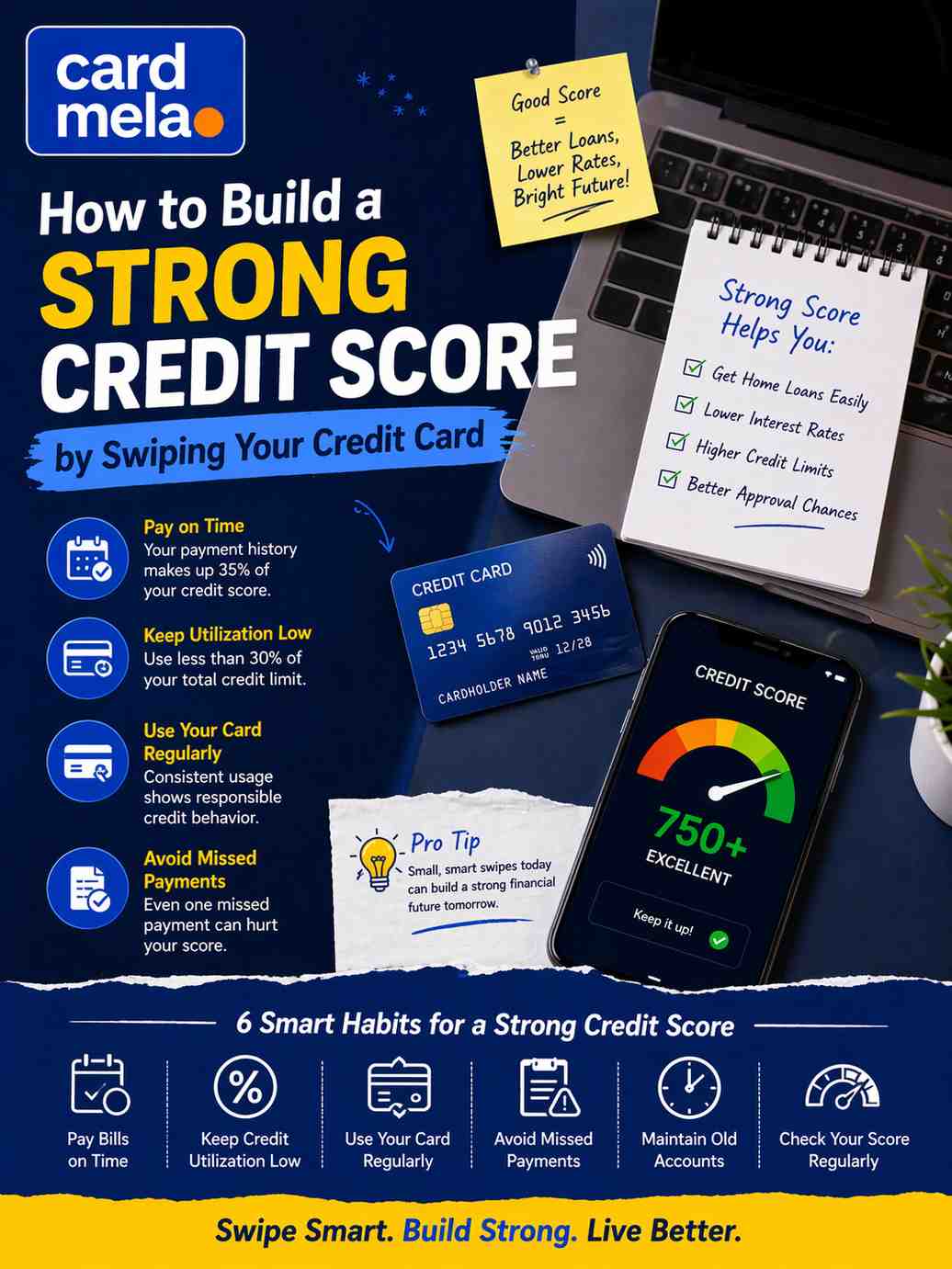 How to Build a Strong Credit Score by Swiping Your Credit Card