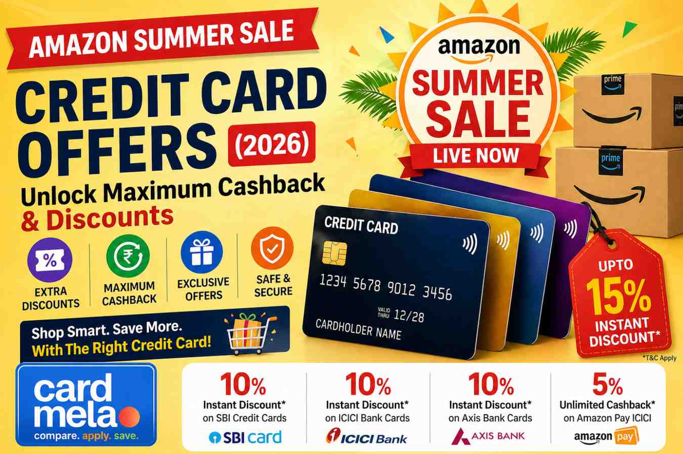 Amazon Summer Sale Credit Card Offers