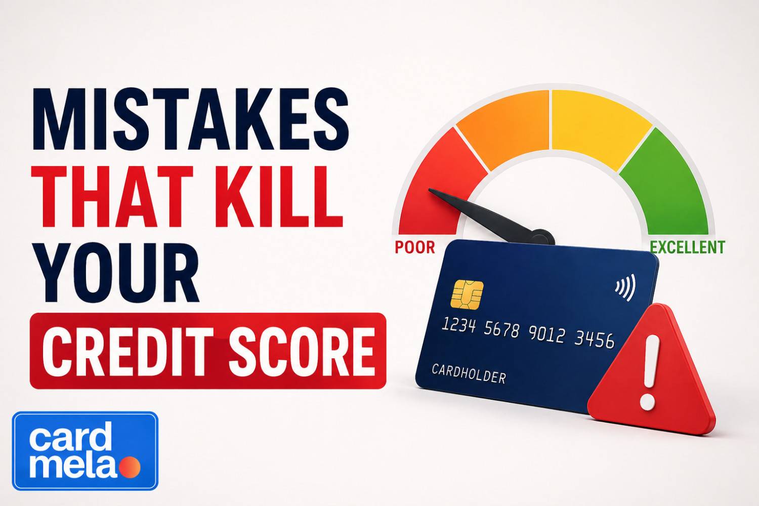 Mistakes That Kill Your Credit Score