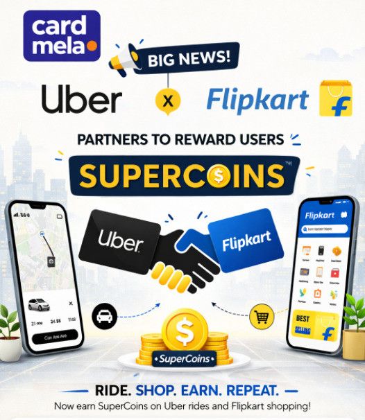 Uber Partners with Flipkart to Reward Users with SuperCoins