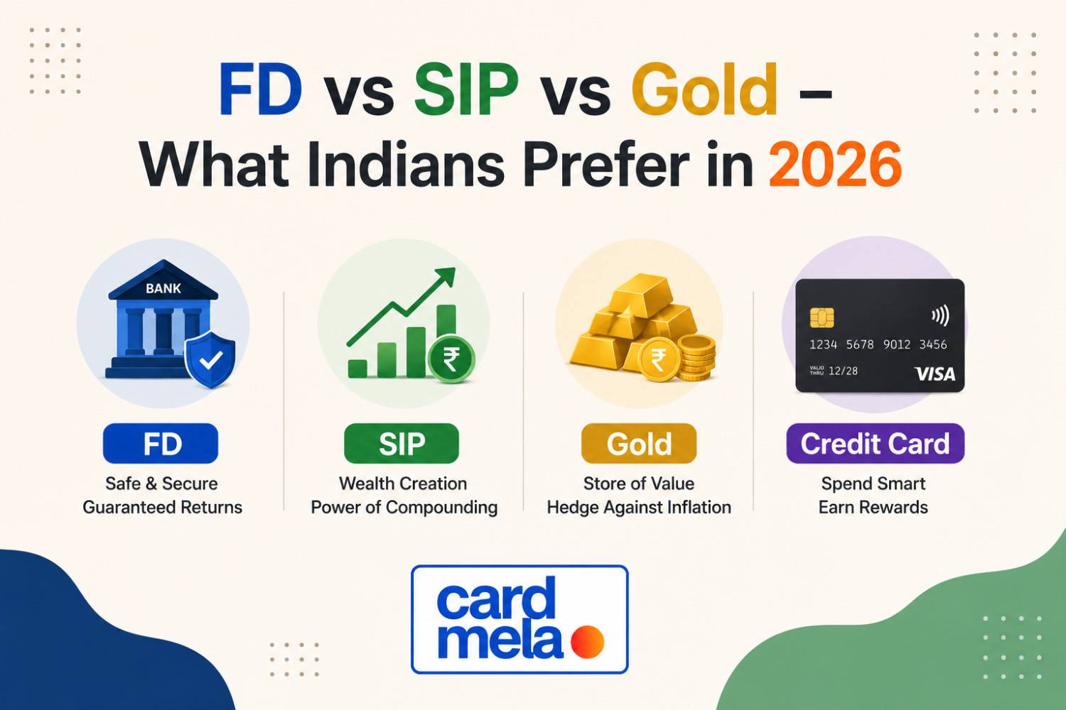FD vs SIP vs Gold – What Indians Prefer in 2026