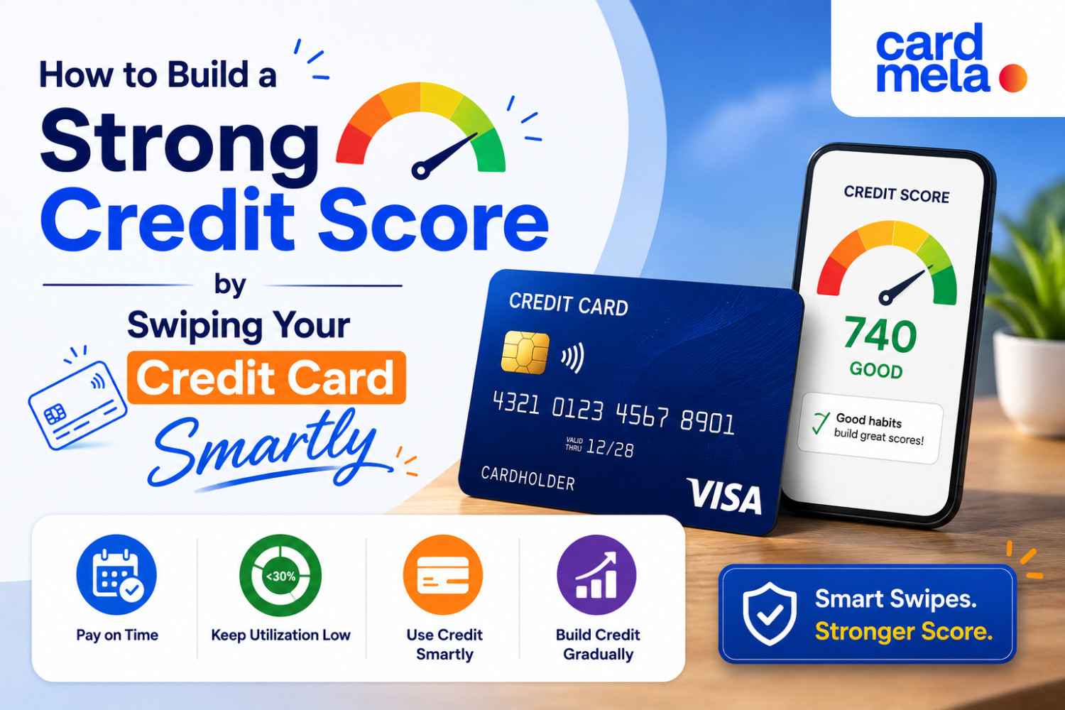 10 Smart Ways to Build a Strong Credit Score by Using Credit Cards