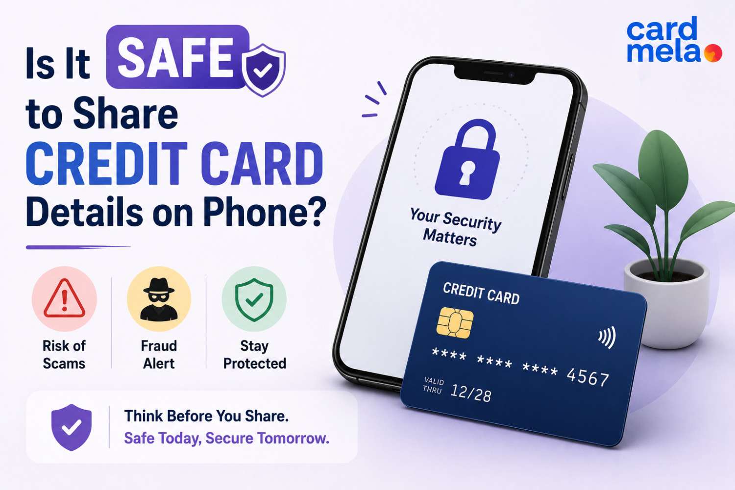 7 Shocking Risks of Sharing Credit Card Details on Phone & How to Stay Safe