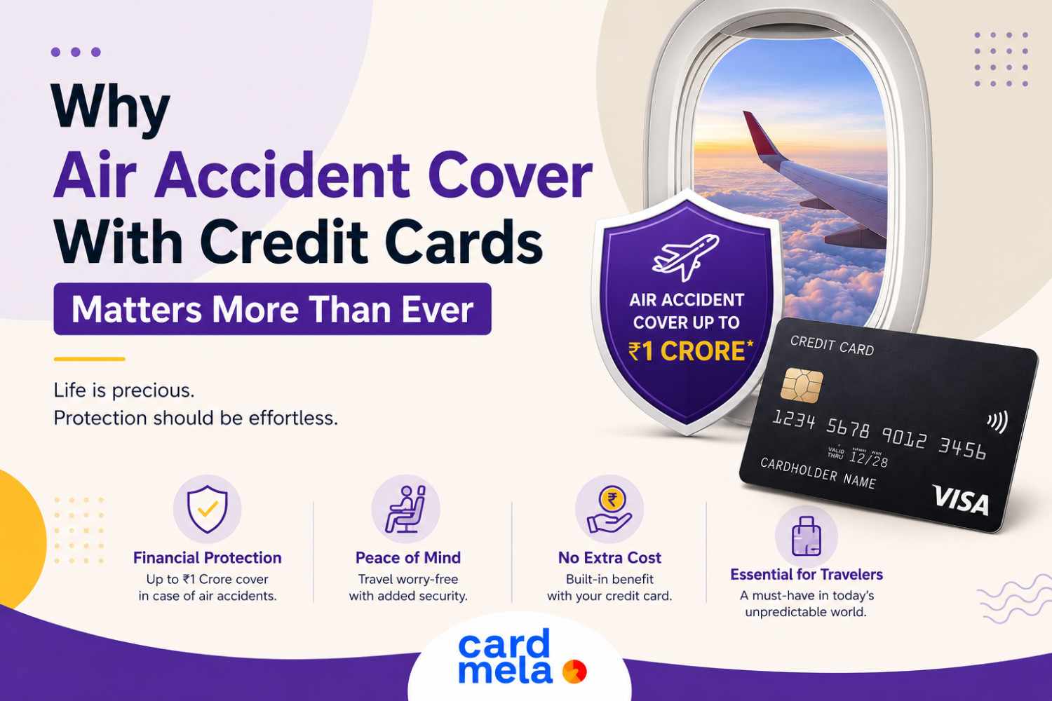 7 Important Reasons Why Air Accident Cover with Credit Cards Matters More Than Ever